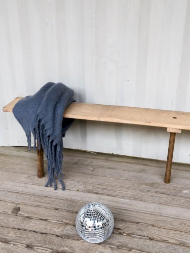 Antoine, le banc en bois N°106