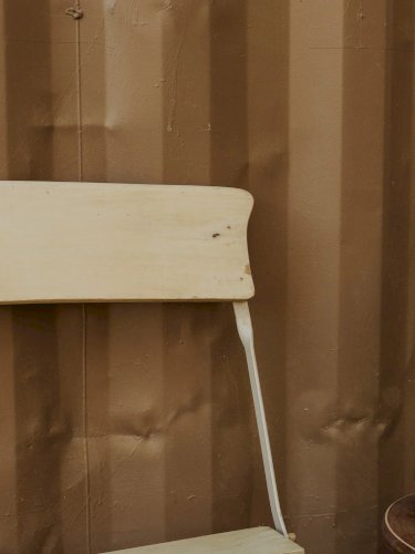 Antoine, le banc en bois N°261