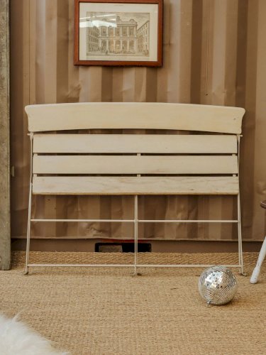 Antoine, le banc en bois N°261