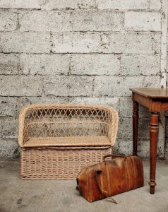 Antoine, the wicker bench No. 252