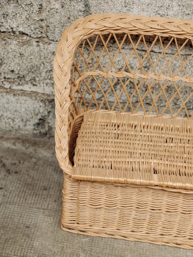 Antoine, le banc en osier N°252