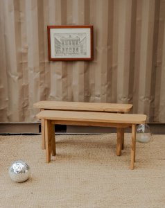 Antoine, the vintage wooden bench No. 321