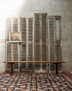 Antoine, the large wooden bench No. 248