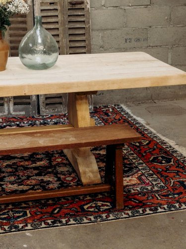 Antoine, le grand banc en bois N°249