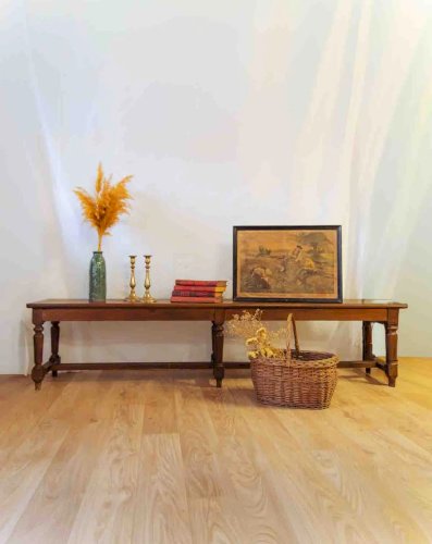 Antoine, le grand banc en bois N°302