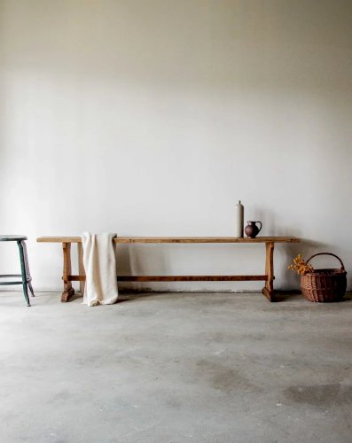 Antoine, le grand banc en chêne N°185