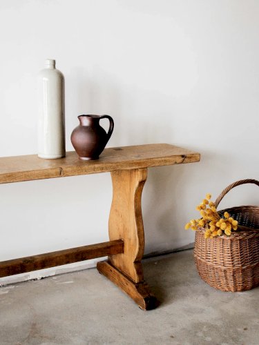 Antoine, le grand banc en chêne N°185