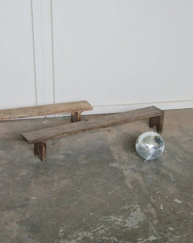 Antoine, le petit banc bas en bois N°282