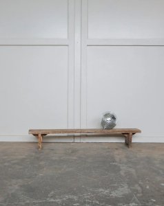 Antoine, the small light wood bench No. 283