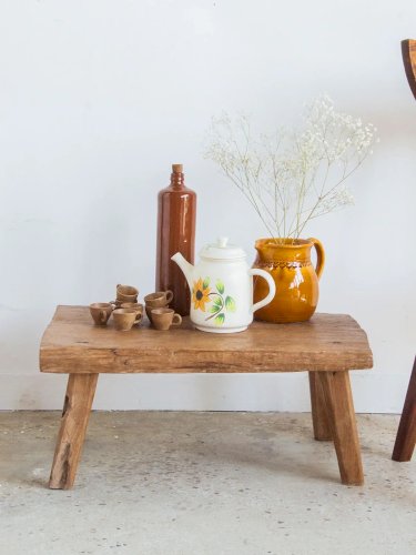 Antoine, le petit banc en teck N°173