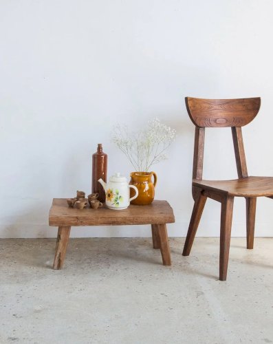 Antoine, le petit banc en teck N°173