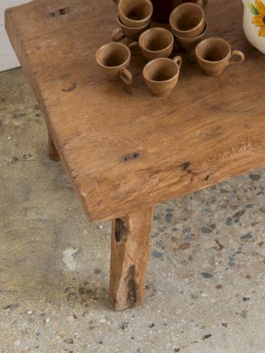 Antoine, le petit banc en teck N°173