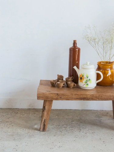 Antoine, le petit banc en teck N°173