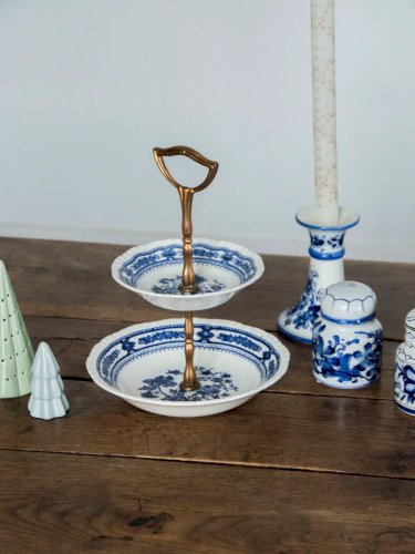 Antoinette, l'assiette à desserts vintage N°237