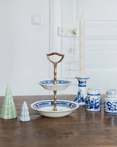 Antoinette, l'assiette à desserts vintage N°237