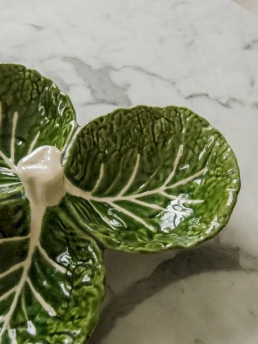 Antoinette, l'assiette choux en barbotine N°246