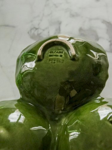 Antoinette, l'assiette choux en barbotine N°246