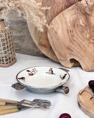 Antoinette, l'assiette enfant en faïence N°199