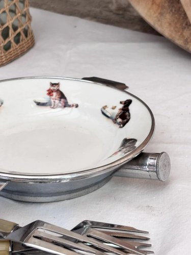 Antoinette, l'assiette enfant en faïence N°199