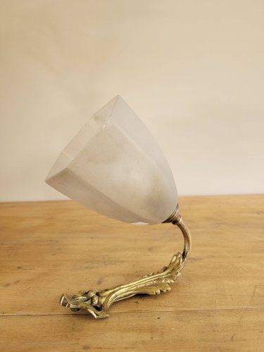 Applique en métal doré vintage