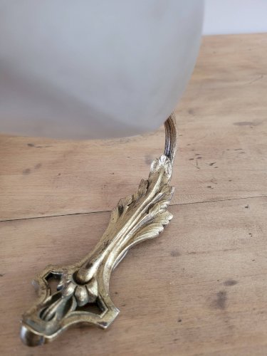 Applique en métal doré vintage