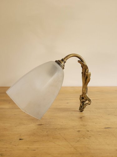 Applique en métal doré vintage