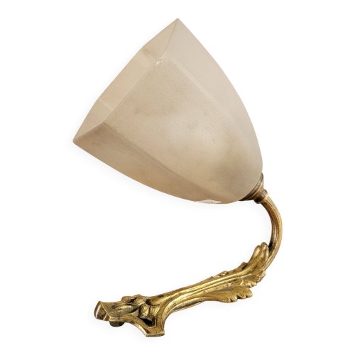 Applique en métal doré vintage