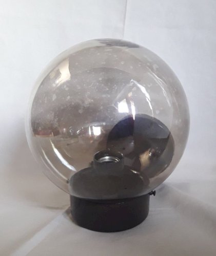 Applique lampe monteuse dd n°140 vintage globe « fumé » disderot delmas