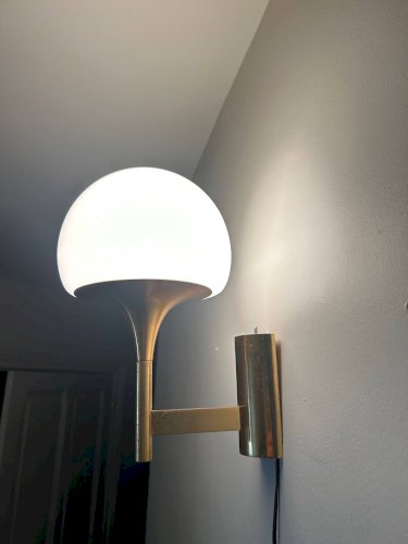 Applique murale en laiton Sciolari