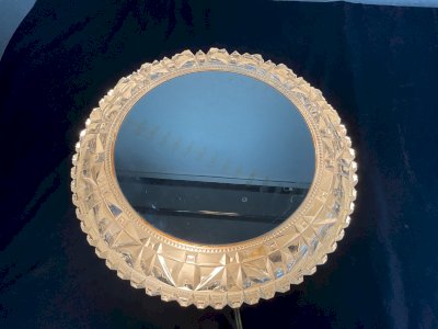 Wall light or ceiling light, illuminated mirror wall light from Austrolux.