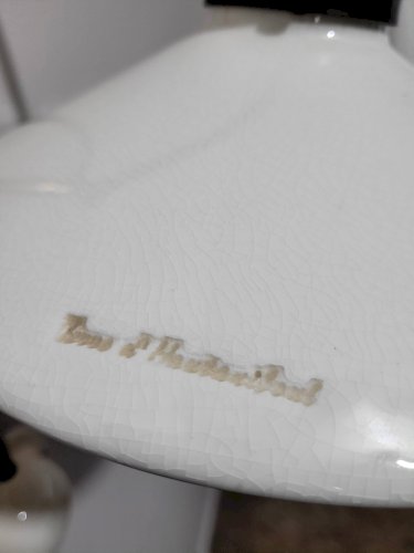 Applique vintage émaillée