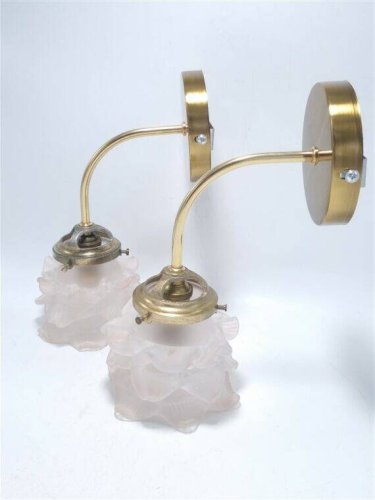 Appliques en pâte de verre