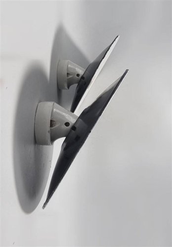 Appliques murales en tôle émaillée