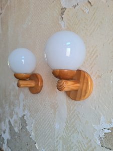 Appliques vintage, lampes anciennes, luminaires