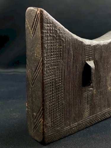 Appuie-nuque Gourague Ethiopie Gurage Sidama