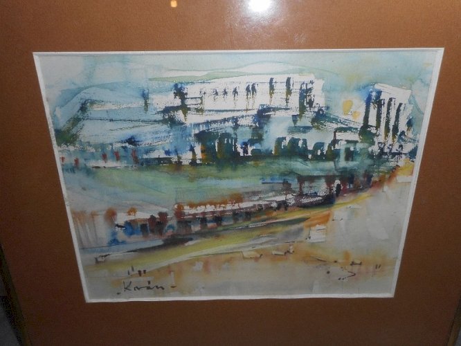 AQUARELLE SIGNEE N° 2