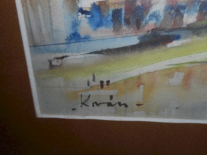 AQUARELLE SIGNEE N° 2