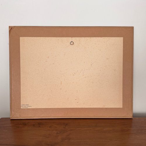 Aquarelle sur papier bord de mer par Félix Robin XXe A5799