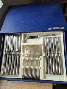 Argenterie Roux Marquiant avec Coffret Gur Degrene 69 pièces