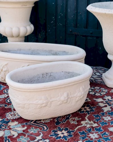 Ariel, la jardinière en pierre N°387