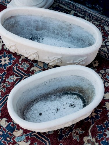 Ariel, la jardinière en pierre N°387