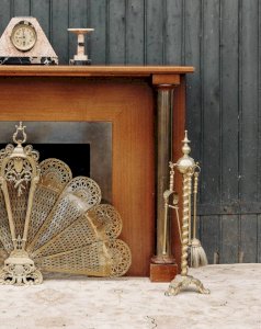 Ariel, the brass fireplace servant No. 471