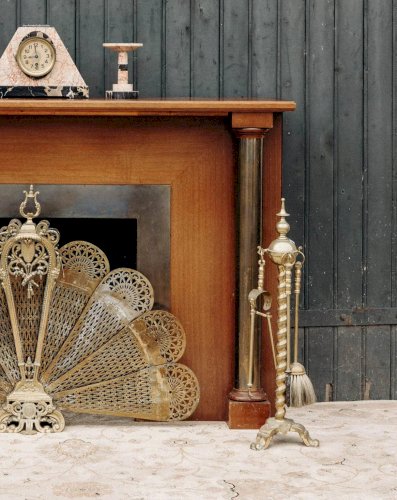 Ariel, le serviteur de cheminée en laiton N°471