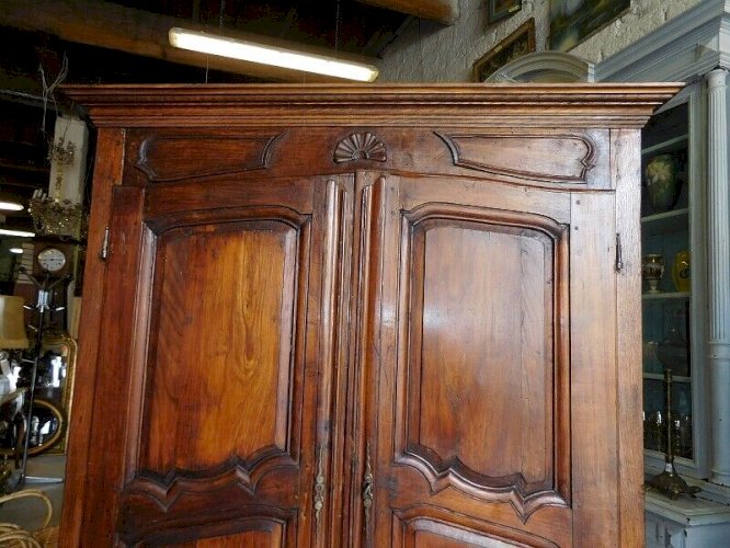 ARMOIRE 2 PORTES TRANSITION DU XVIII ème SIECLE