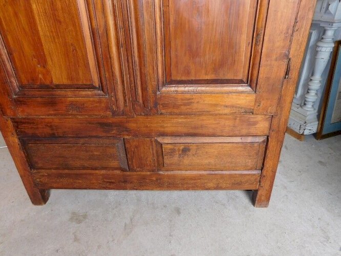 ARMOIRE 2 PORTES TRANSITION DU XVIII ème SIECLE