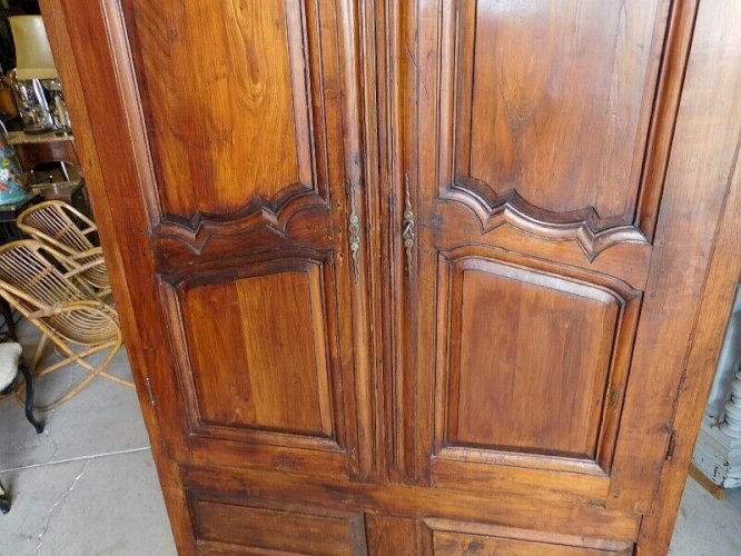 ARMOIRE 2 PORTES TRANSITION DU XVIII ème SIECLE