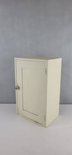 Armoire à Pharmacie / toilette en Bois, 1950s