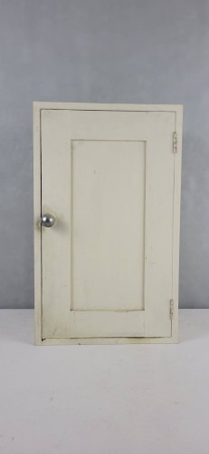 Armoire à Pharmacie / toilette en Bois, 1950s