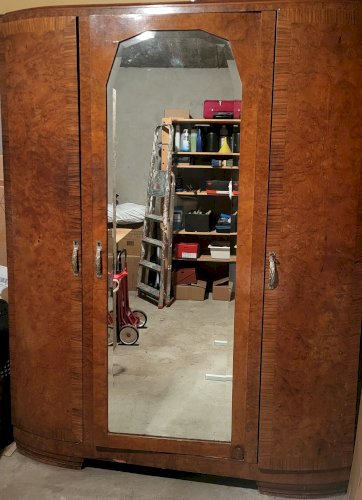 Armoire ancienne Art Deco 3 portes