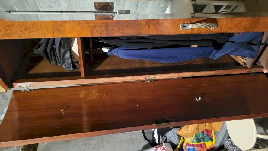 Armoire ancienne Art Deco 3 portes